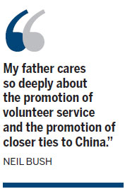China volunteer work honored