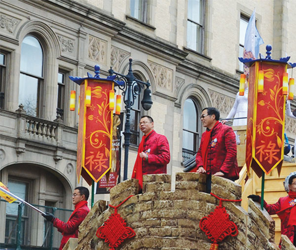 China joins Thanksgiving parade fun in NY