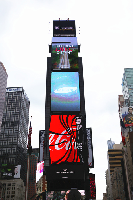 Times Square Video Marks President Xi Jinping's Visit