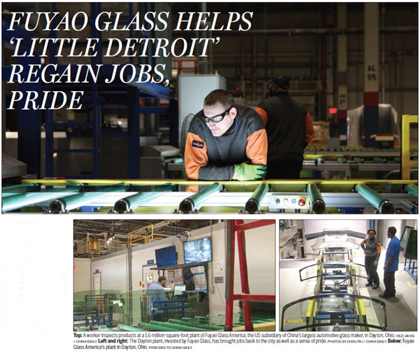 Fuyao Glass helps 'Little Detroit' regain jobs,pride