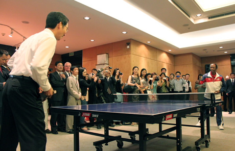 Ping-pong diplomacy: 40 years later