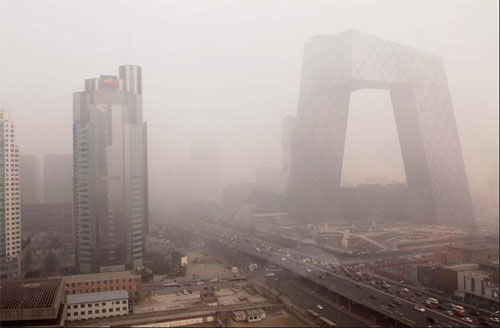 China's pollution a breath of fresh air for US firms
