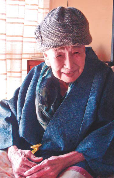 Grandma poet, 99, a bestseller in Japan