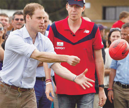 Prince William visits to disaster zones in NZ,Australia