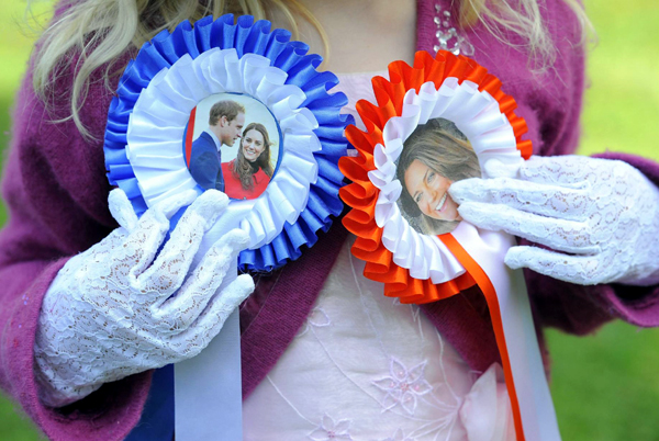British pupils hold mock wedding ceremony