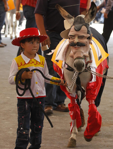 Donkey festival celebrated in Mexico
