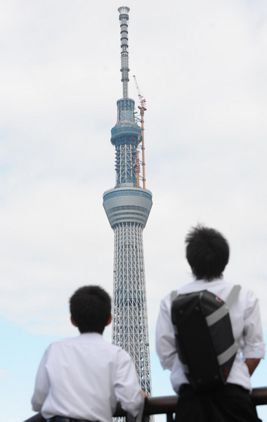 Tokyo Sky Tree: world's highest self-standing tower