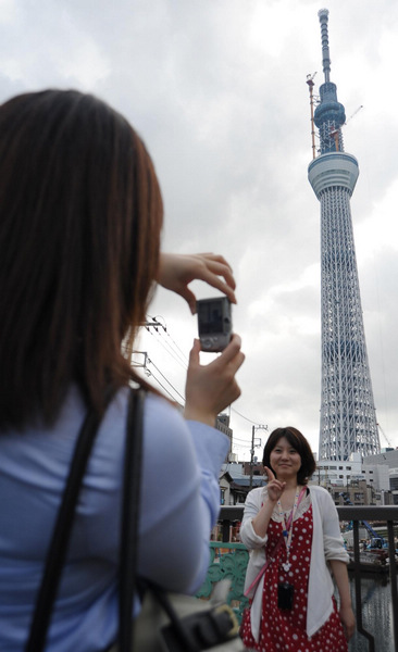 Tokyo Sky Tree: world's highest self-standing tower