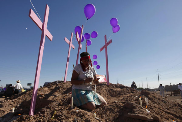 Mexicans protest against drug war