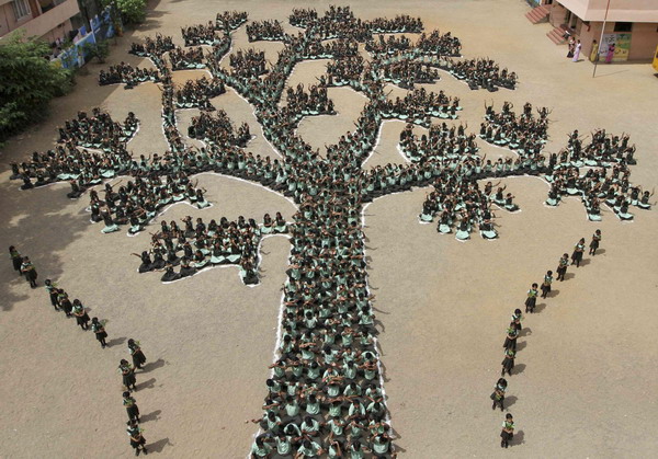 Save trees, say Indian students