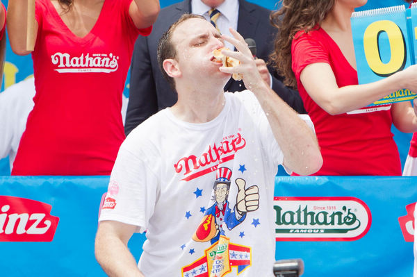 Int'l Hot Dog Eating Contest in New York