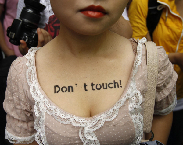 'SlutWalk' marches in Seoul