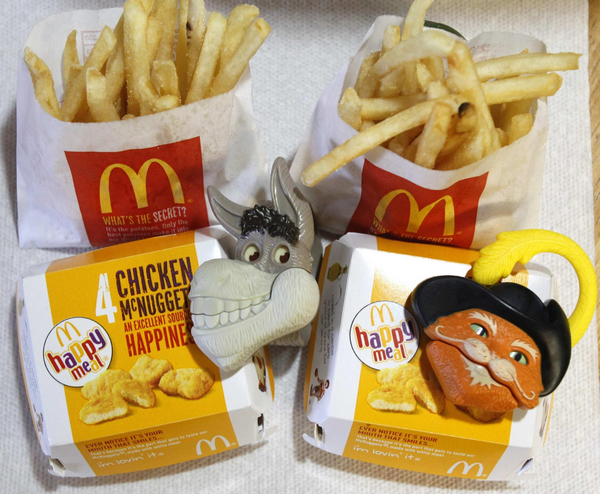 McDonald's Happy Meals get apples, fewer fries