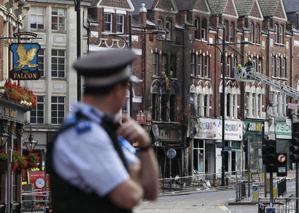 London scarred after riots