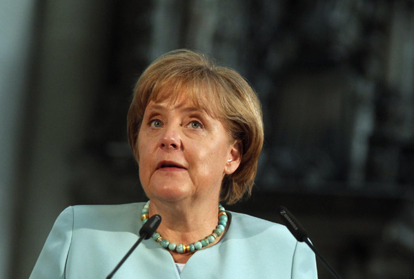 Merkel tops powerful women list