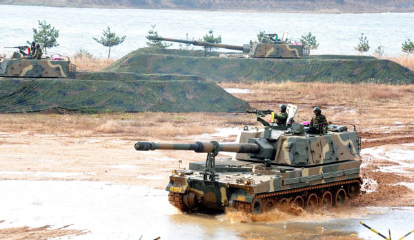 DPRK army condemns exercise