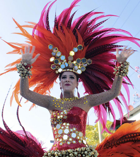 Carnival parade in Barranquilla