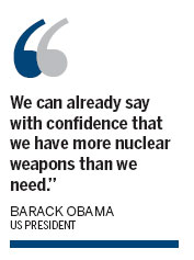 Obama vows to pursue nuclear cuts with Russia