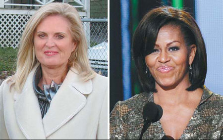 Obamas disavow remark about Ann Romney