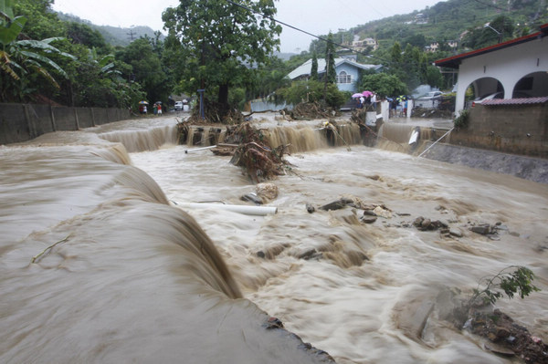 Heavy rainfall hits Trinidad and Tobago