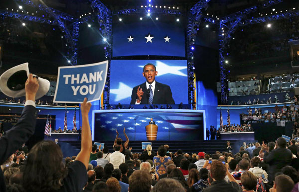 Obama accepts presidential nomination