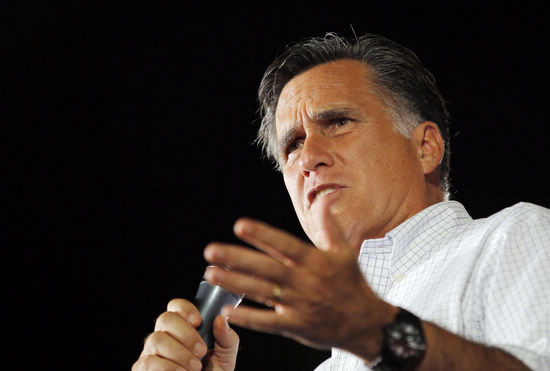 Romney slams Obama over August jobs report