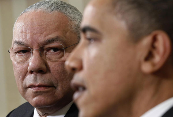 Obama shrugs off Romney adviser's comment on Powell