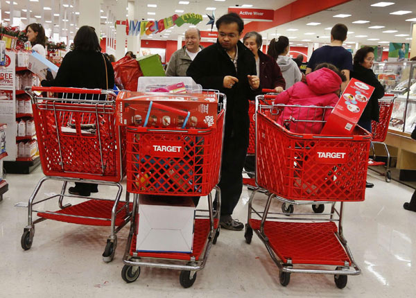 US shoppers welcome early start to 'Black Friday'