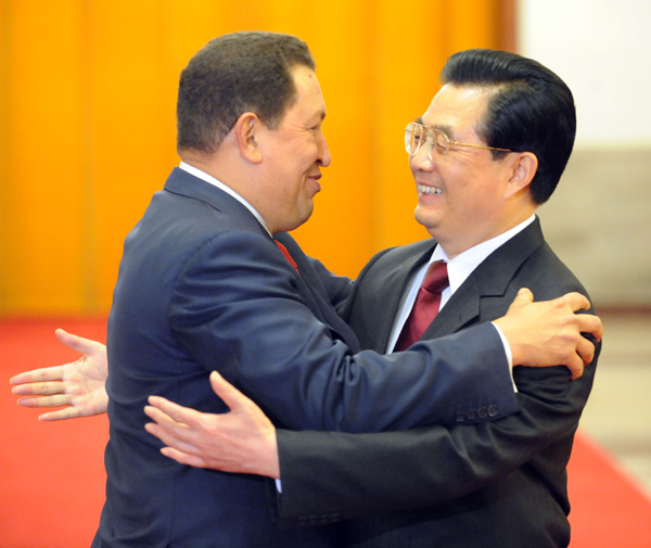 Chavez was a 'good friend of Chinese people'