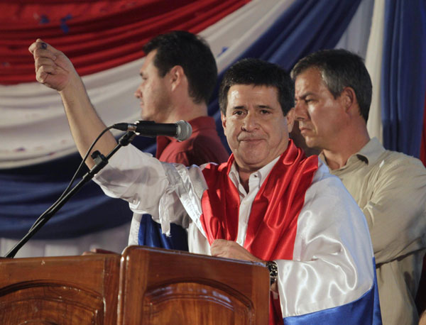 Millionaire Cartes elected Paraguayan president