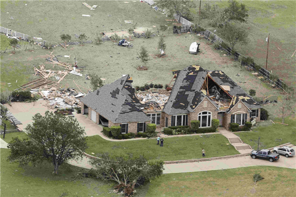 Tornados tear through Texas towns