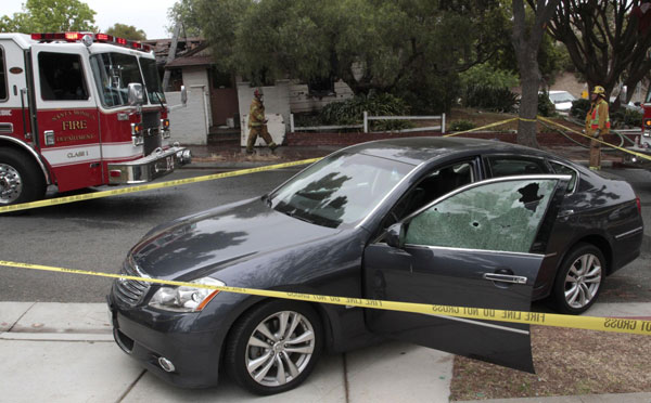 Police: Gunman killed 4 in California shootings