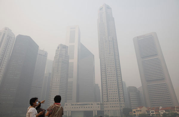 Singapore haze at worst yet, schools shut