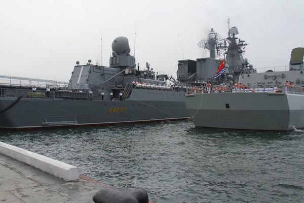Chinese fleet arrives in Vladivostok for drills