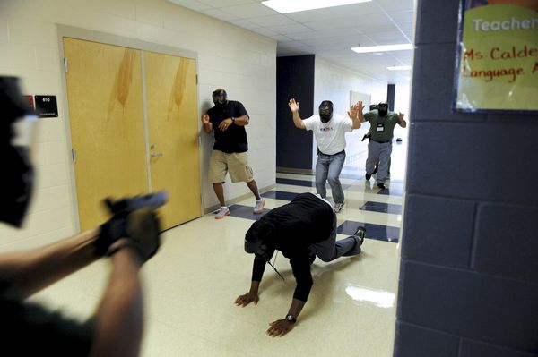 School shooting simulation in Orlando