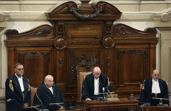 Berlusconi conviction upheld; prison term sticks