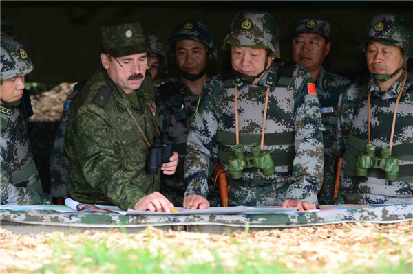 Sino-Russian exercise to simulate combat