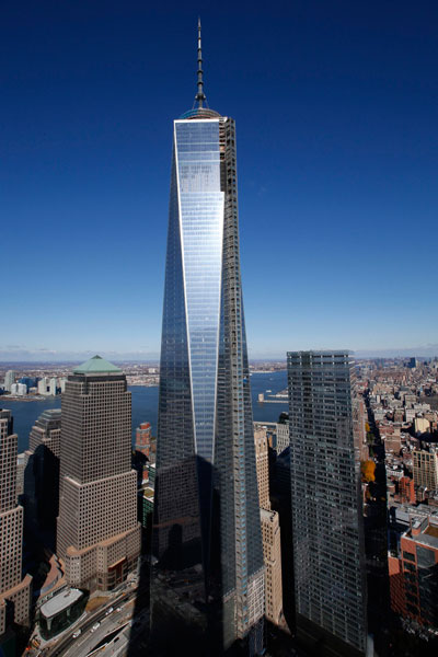 One World Trade Center deemed tallest US skyscraper