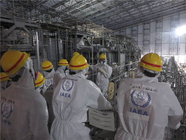 IAEA team continues review of Fukushima plant
