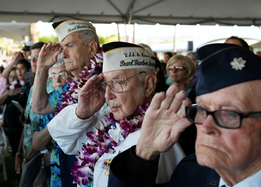 Pearl Harbor ceremony marks bombing anniversary