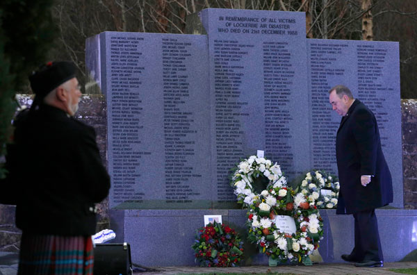 Memorials mark Lockerbie attack anniversary