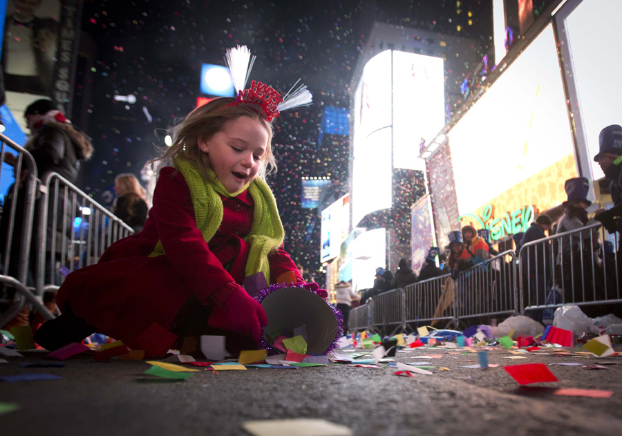 New Year's Eve celebrations in Times Square