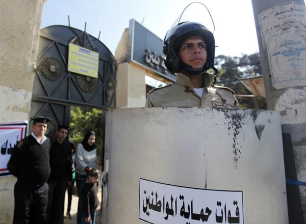 Egypt voters overwhelmingly approve Constitution