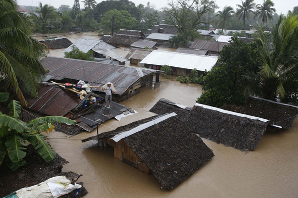 45 die from storm in S Philippine