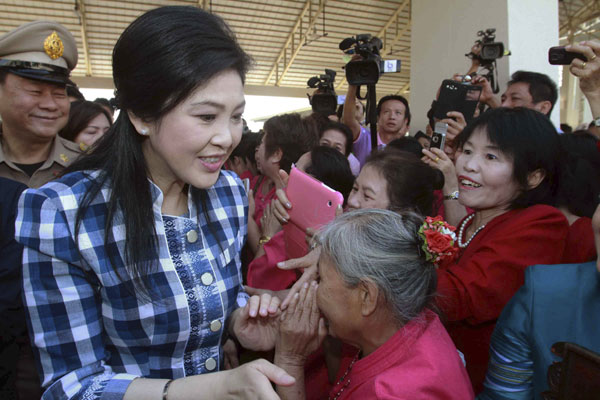 Thailand is 'inseparable', Yingluck says