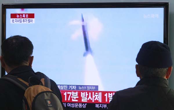 China raises concerns over DPRK projectile 'near miss'