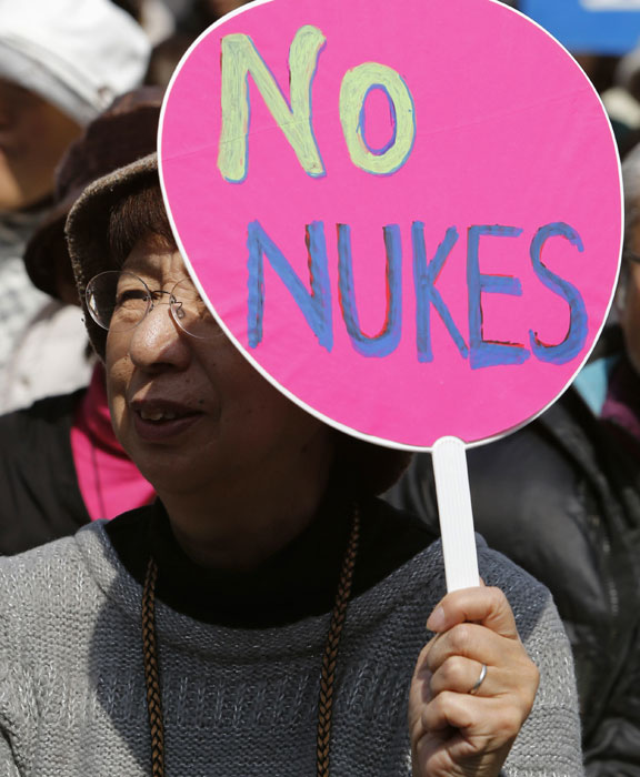 Anti-nuclear protest in Tokyo