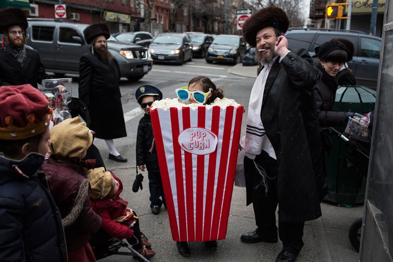 Jewish holiday of Purim celebrated in US
