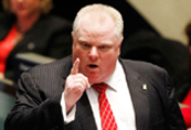 Video shows Toronto mayor inhaling from glass pipe