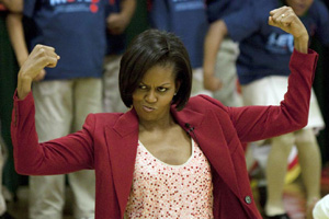 Michelle Obama starts landmark trip